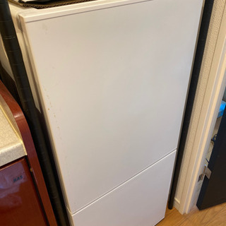 ツインバード 霜取り不要 2ドア冷凍冷蔵庫 110L ホワイト ...