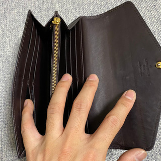 ルイヴィトン M90152 ヴェルニ ポルトフォイユ サラ　ケース付きの画像
