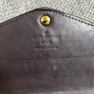 ルイヴィトン M90152 ヴェルニ ポルトフォイユ サラ　ケース付きの画像