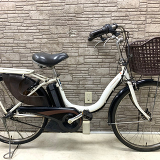 東京23区配達無料　新基準　ヤマハ　パスナチュラ　6.6Ah リチウム 電動自転車 24インチPAS 