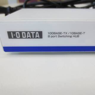 ■I-O DATA　8ポート　スイッチングハブ 　ETX-ESH08NBの画像