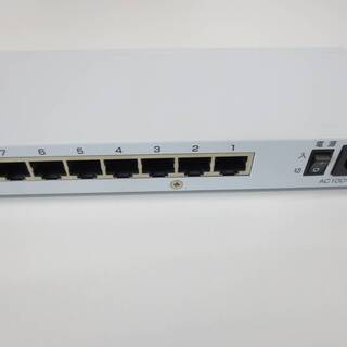 ■I-O DATA　8ポート　スイッチングハブ 　ETX-ESH08NBの画像