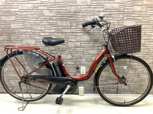 東京23区配達無料　新基準　ヤマハ　パスナチュラ　6.6Ah リチウム 電動自転車 26インチYAMAHAPAS