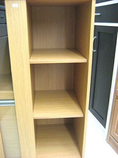 レンジボード 60×40×90cm 木目調 ナチュラル キッチンボード 食器棚 キッチン 収納 ウッド調 レンジ台 札幌市 白石区 東札幌