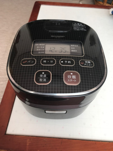 シャープ　ジャー炊飯器　2016年製
