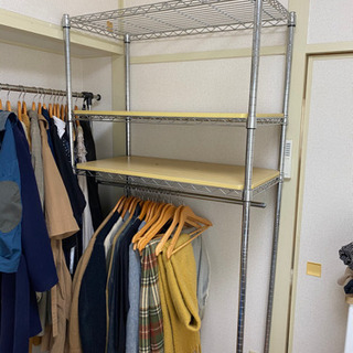 【お取引中】スチールラック