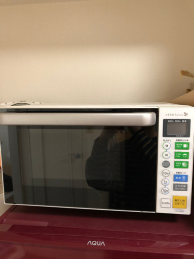 【引き取り限定】2017年製 電子レンジ　1500円で譲ります！