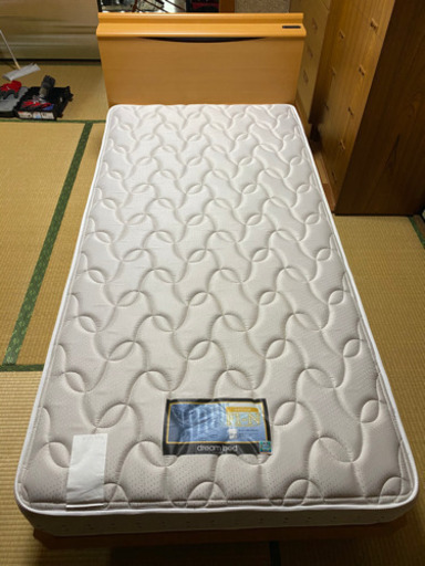 シングルベッド＋マットレス　美品
