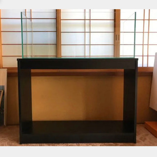 Asahi  水槽台 水槽台 無垢木製アクアキャビネット 水槽台 DXF-W1800-D600-H700