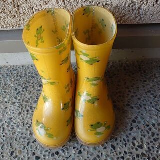 長靴　レインシューズ　子供　14cm