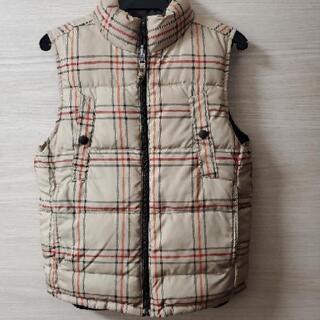 男の子女の子兼用GAPKids130cmリバーシブルダウンベストの画像