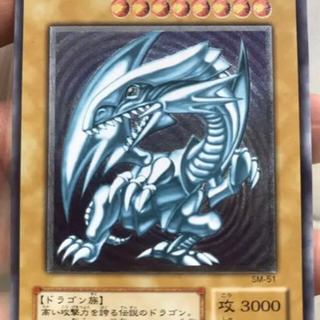 遊戯王青眼の白龍ホイル綺麗