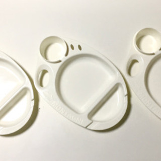 キャンプ・アウトドア用食器　バーベキュー皿　3枚セット