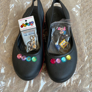 クロックス ジビッツ付き24cm未使用