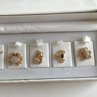 お値下げ⭐︎Luperla⭐︎ピンブローチ⭐︎アンティーク⭐︎未使用の画像