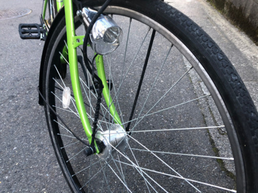 【特選中古自転車】27インチ　6段変速　LEDオートライト　SALE中❗️若林自転車膳所店　美品❗️