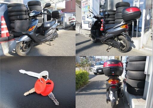 埼玉川口発！ヤマハ　グランドアクシス100　ガンメタ　自賠責残有　低走行