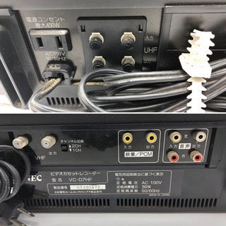 ジャンク■ビデオカセットレコーダー■VC-D 7HF■1986年製の画像