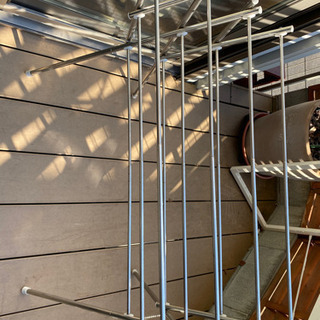 折りたたみ式洗濯物干しの画像