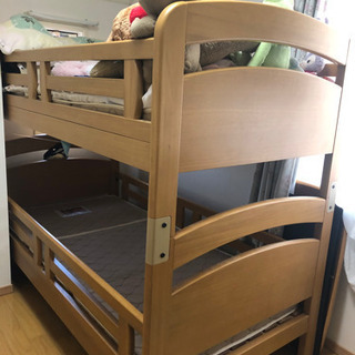 【業者による搬出希望】無料！子供用　二段ベッド　