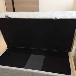 ２人掛けソファベッド+オットマンの画像