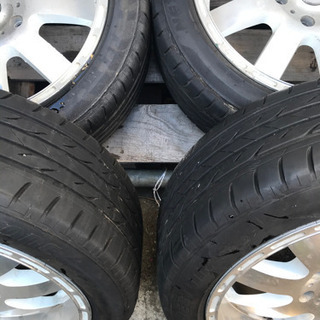 ハイエース　深リム　18インチの画像