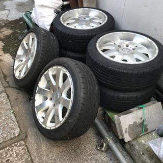 ハイエース　深リム　18インチの画像