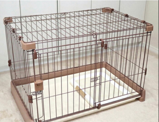 お掃除簡単　ペットケージ　リッチェル