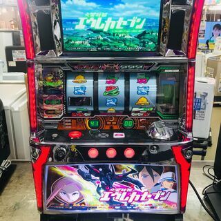 パチスロ 交響詩篇エウレカセブンZ アネモネパネル 中古スロット台 