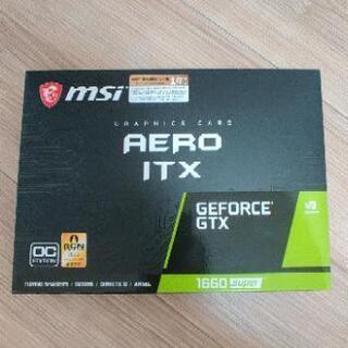 新品未開封　MSI  GTX 1660 SUPER AERO ITX OC