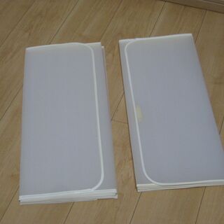 寒さ対策　冷気パネル2枚