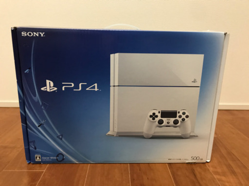 購入者決定しました。【美品】PS4  white 500GB 箱付き