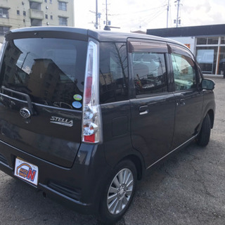 ステラカスタム７万キロ台車検長い社外ナビの画像