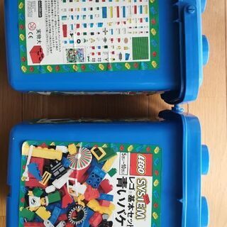 LEGO　青いバケツ2ケ他4点セット