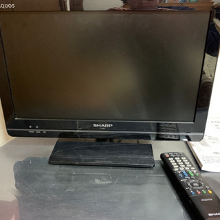 SHARP 液晶テレビ　LC-19K5 ジャンク品