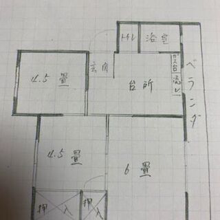 3K2万円 ☆ 敷金礼金0円 ☆ 共益費なし ☆ 物置つき ☆ ...