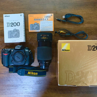 【早い物勝ち】一眼レフ　Nikon D200  NikonEDA...
