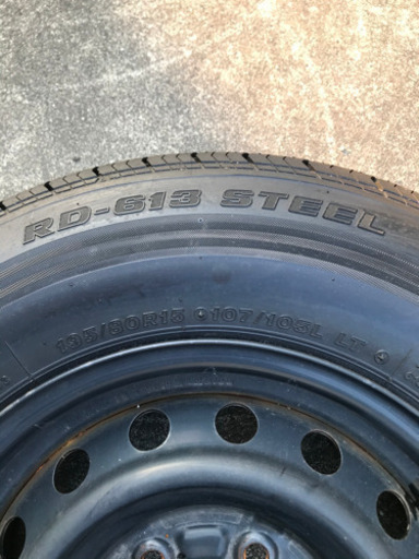 ハイエース　ブリジストン　純正タイヤ&ホイール4本セット