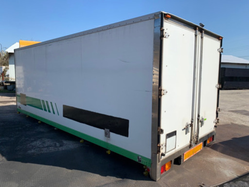 No.473 保冷バン 4ｔ 車 アルミ箱 バイク倉庫 トラックコンテナ コメ保管庫 物置 DIY