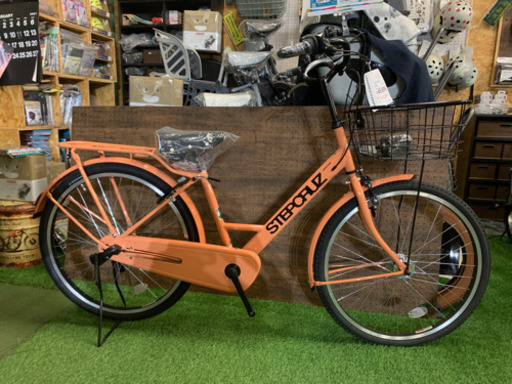 新車 ブリヂストン ステップクルーズ 26型 内装3段 自動点灯ライト付き