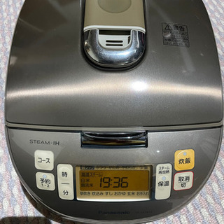 Panasonic スチームIHジャー炊飯器　格安で！