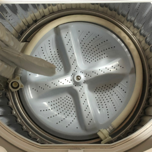 ◇シャープ 全自動洗濯乾燥機 5.5㎏ 乾燥3㎏ 2014年製 Ag+イオンコート 穴なし槽 ES-TG55L