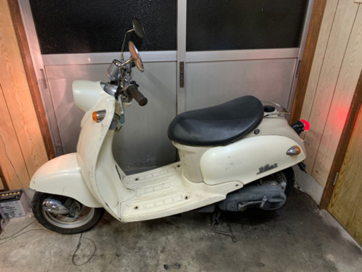 お自宅まで配送可能　整備済み　すぐ乗れます　YAMAHA ビーノ　メーター振り切り！　原付バイク　ヘルメット付き