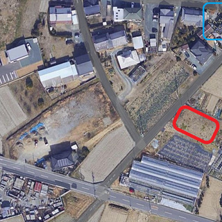 【賃貸物件　雑種地　402㎡】　資材置き場　駐車場　移動可能な倉庫・事務所等に利用可能の画像