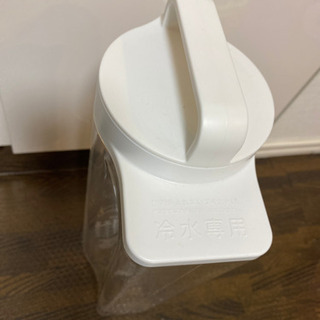 【美品・無印良品】アクリル冷水筒 冷水専用約２Ｌの画像