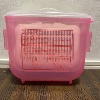 【格安】ピジョン・電子レンジスチーム＆薬液消毒ケースそのまま保管の画像