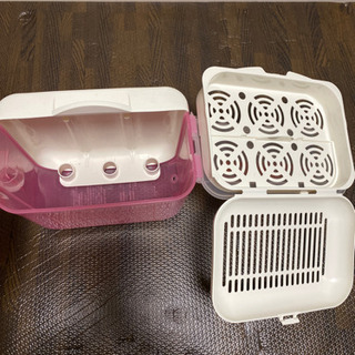 【格安】ピジョン・電子レンジスチーム＆薬液消毒ケースそのまま保管の画像