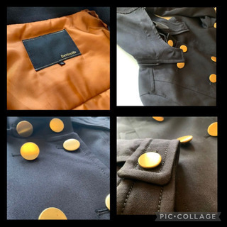 使い易い！2000円／取り外し可能 綺麗めpコートの画像