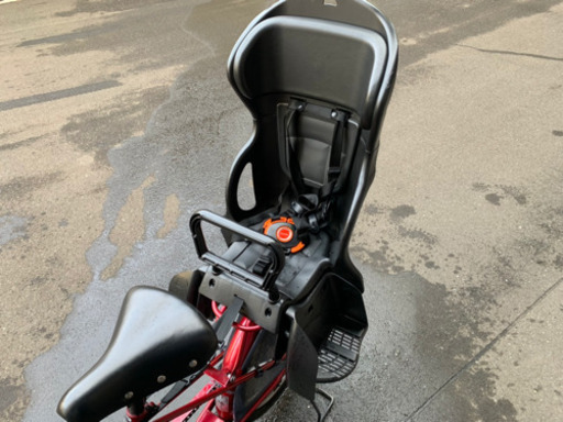 子ども乗せ自転車　チャイルドシート付　ママ自転車