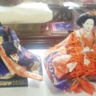 (受け渡し対応中)レトロ 雛人形セット